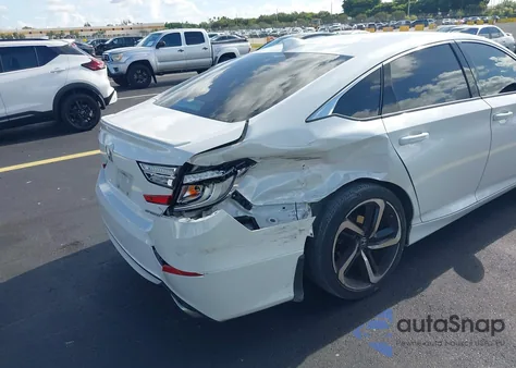 2019 Honda Accord Sport from USA, damaged, VIN 1HGCV1F37KA130085